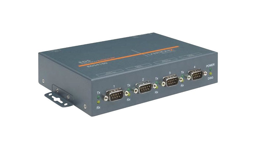 Lantronix EDS4100 ED41000P0-01 4 Port Secure Device Server, PoE, Evolution OS