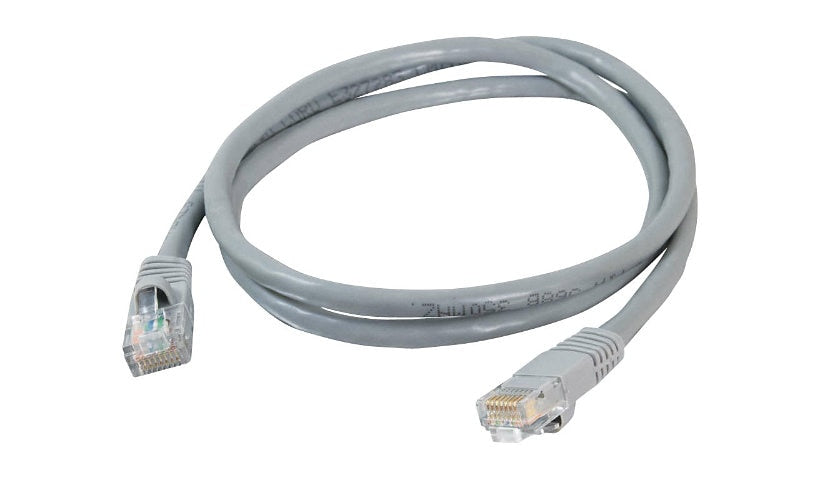 C2G 15211 Cat5e Snagless UTP Ethernet Patch Cable 25 ft Gray