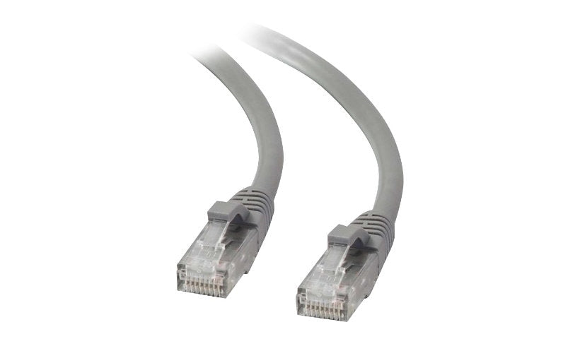 C2G 15199 Cat5e Snagless UTP Ethernet Patch Cable 10 ft Gray Lifetime Warranty