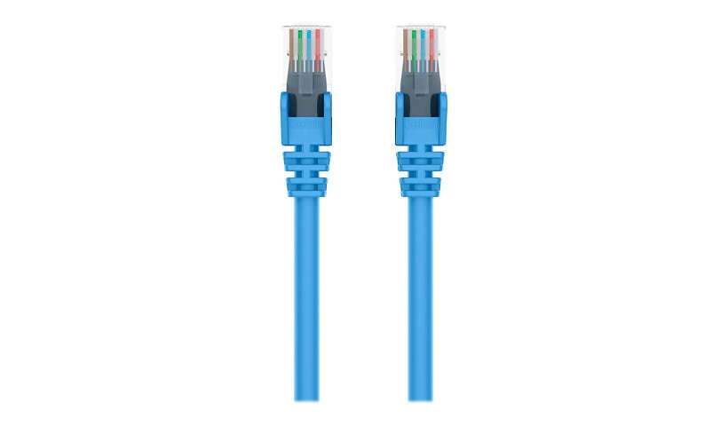 Belkin A3L791B14-BLU-S Cat5e Snagless UTP Ethernet Patch Cable 14 ft Blue
