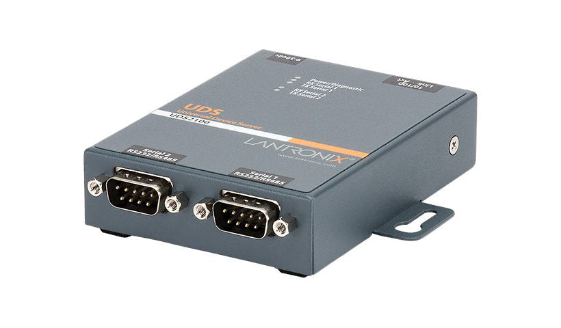 Lantronix UDS2100 UD2100001-01 2 Port RS-232/422/485 to Ethernet Server