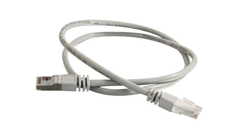 C2G 27240 Cat5e Snagless Shielded Ethernet Patch Cable 3 ft Lifetime Warranty