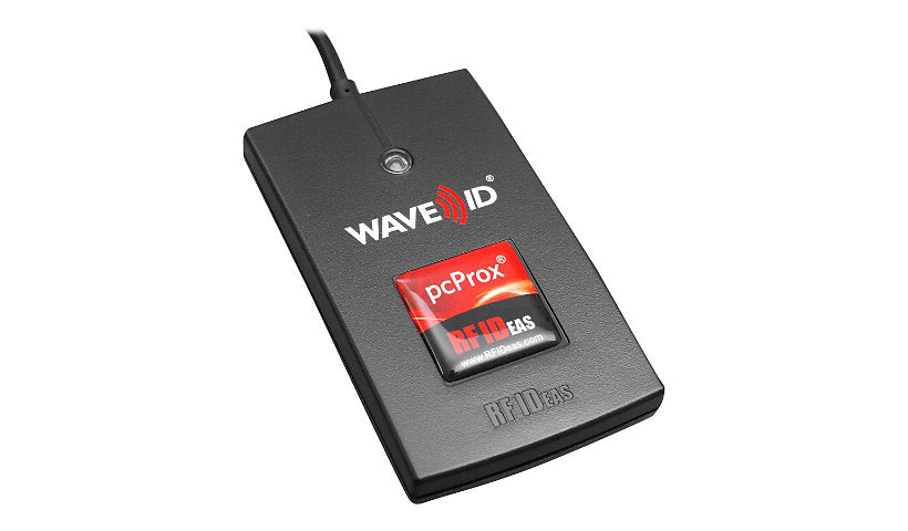 RF IDeas WAVE ID Solo SDK HID Prox USB Reader Black RDR-6082AKU