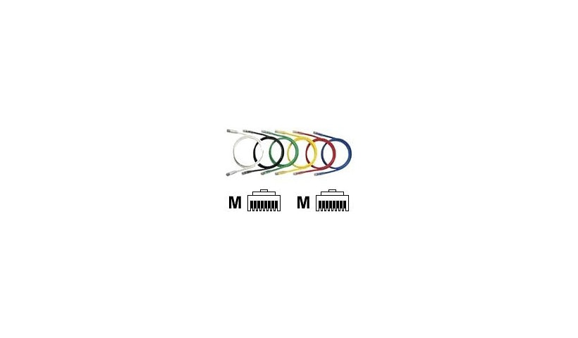 Panduit UTPSP10Y TX6 PLUS Cat6 UTP Patch Cord 10 ft