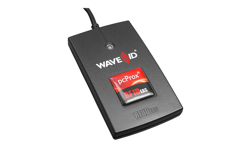 rf IDEAS WAVE ID Solo Keystroke Indala USB Proximity Reader Black