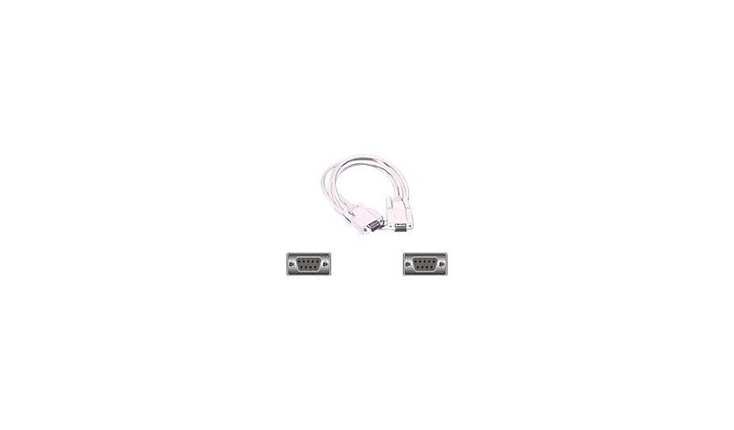 C2G 03044 RS232 DB9 Null Modem Cable 6 ft Lifetime Warranty