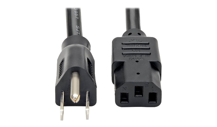 Tripp Lite P007-010 NEMA 5-15P to C13 Heavy-Duty Computer Power Cord 10 ft 15A