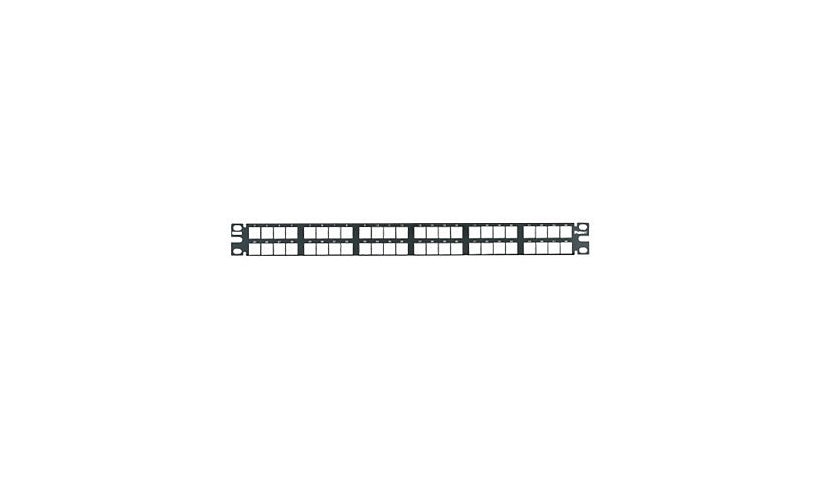 Panduit NKPP48HDY NetKey High-Density Flush 48-Port Modular Patch Panel 1U