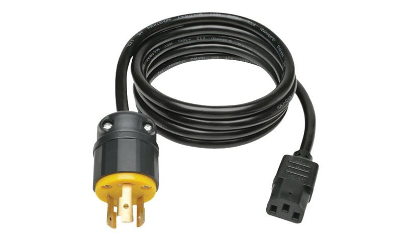 Tripp Lite P011-006 NEMA L6-20P to C13 Heavy-Duty Computer Power Cord 6 ft 15A