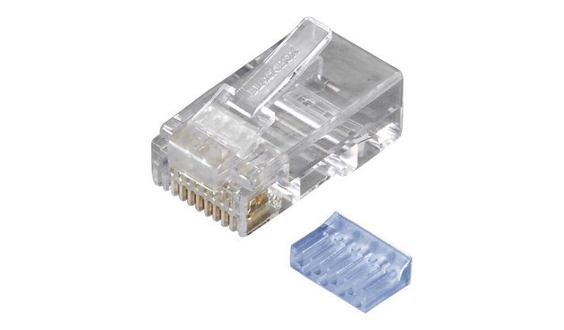 Black Box FMTP6-R2-250PAK Cat6 RJ45 Modular Plug 250 Pack Lifetime Warranty
