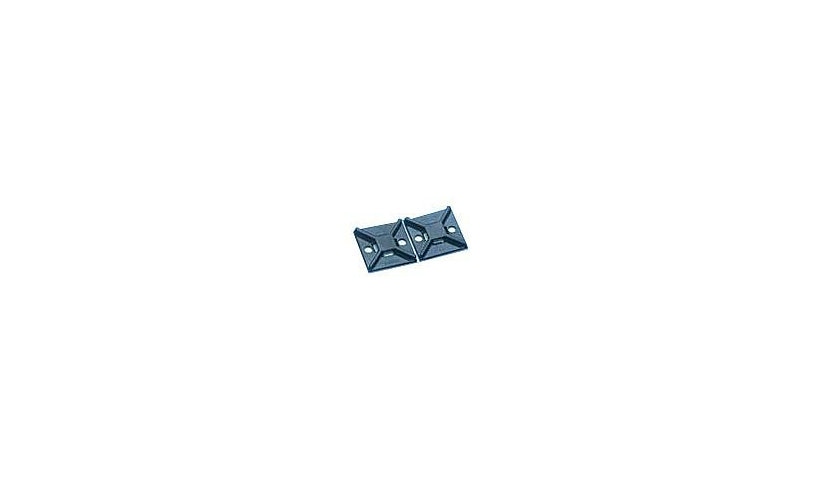 Panduit ABM100-AT-C0 4-Way Adhesive-Backed Cable Tie Mounts 100 Pack