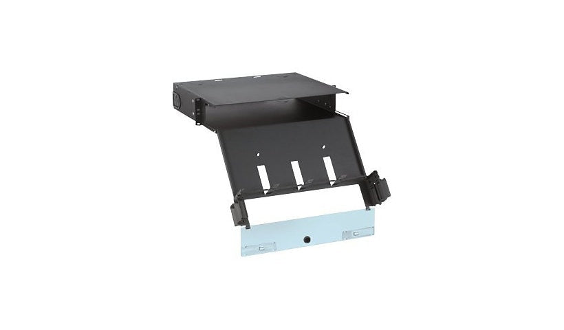 Panduit FCE2U 2U Fiber Enclosure Holds 8 Cassettes or Panels
