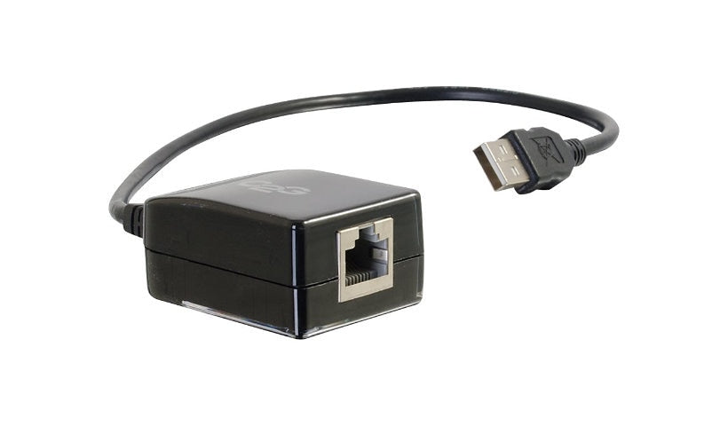 C2G 29348 USB over Cat5/Cat6 Superbooster Dongle Transmitter up to 150 ft 1 Year