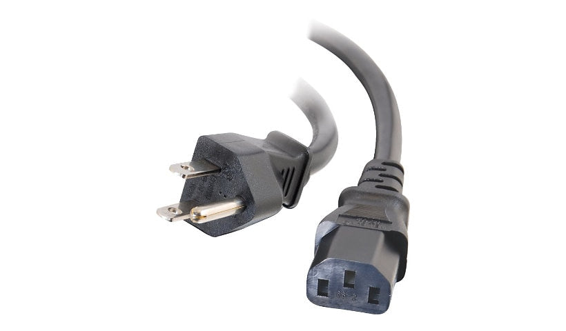 C2G 29926 NEMA 5-15P to C13 Computer Power Cord 4 ft 16 AWG Lifetime Warranty