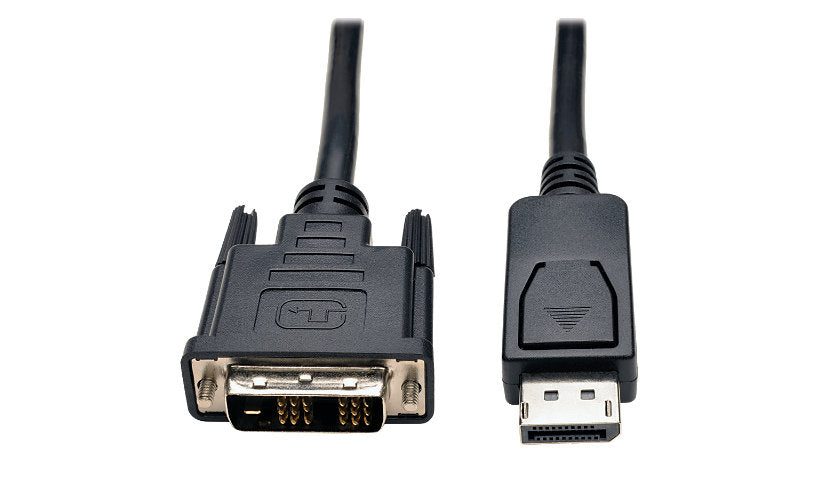Tripp Lite DisplayPort to DVI-D Single Link Adapter Cable, 1080p, M/M, 6 ft