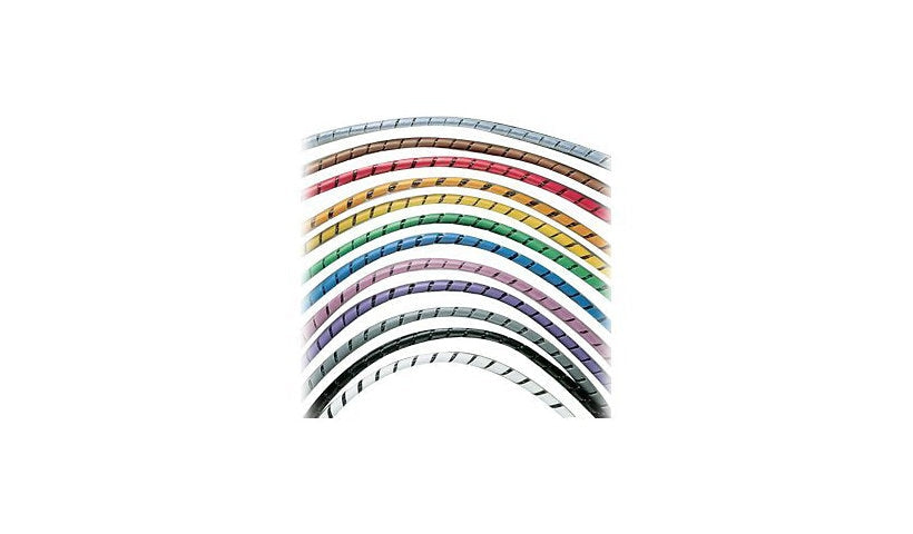 Panduit T25F-C0 Spiral Wrap 0.25 in x 100 ft Polyethylene
