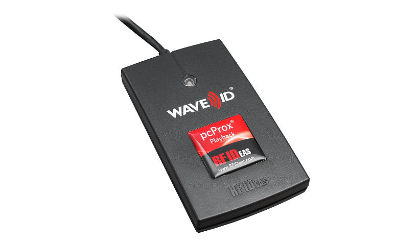 rf IDEAS WAVE ID Playback MIFARE USB Reader Black RDR-7585AKU