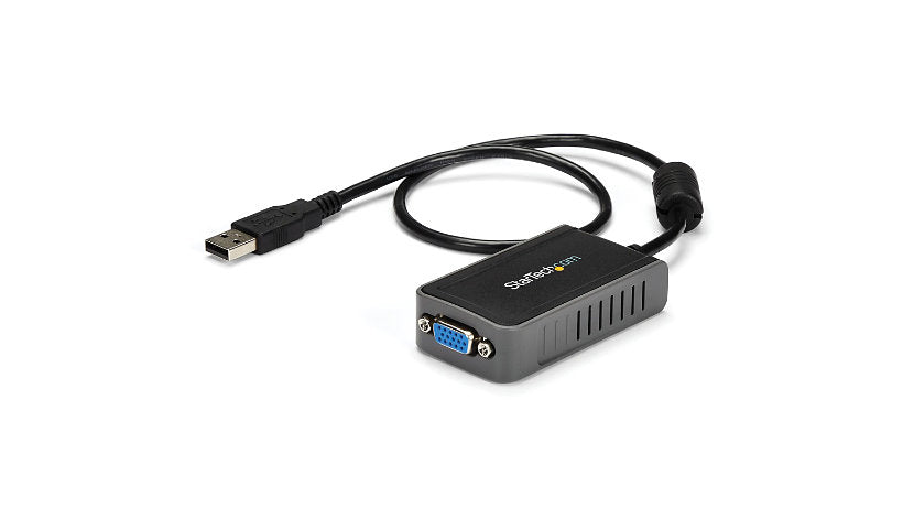StarTech.com USB 2.0 to VGA Adapter, Office Multi-Monitor, Windows Only, TAA