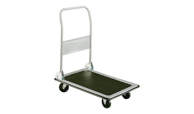 Safco Tuff Truck Small Folding Platform Truck, 400 lb, Gray, 4072
