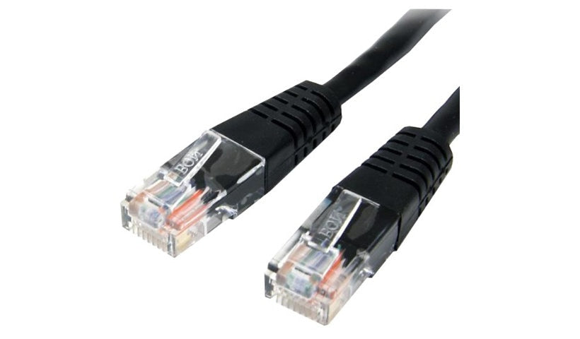 StarTech.com M45PATCH50BK Cat5e Molded UTP Ethernet Patch Cable 50 ft