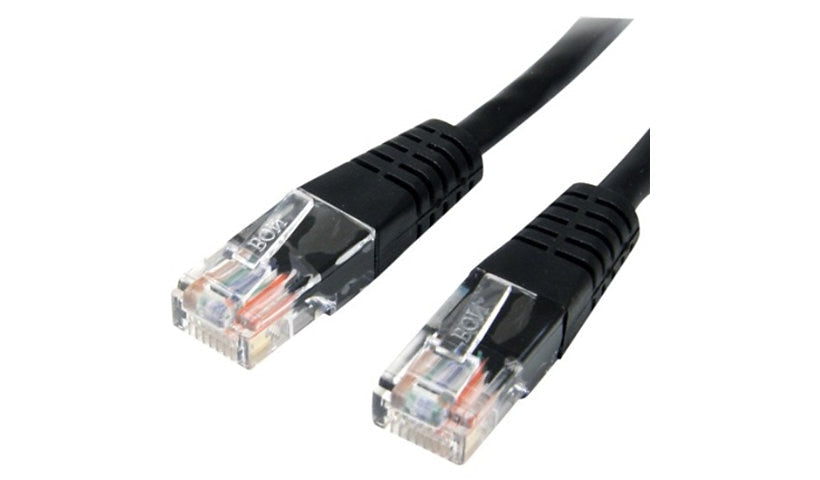 StarTech.com M45PATCH10BK Cat5e Molded UTP Ethernet Patch Cable 10 ft