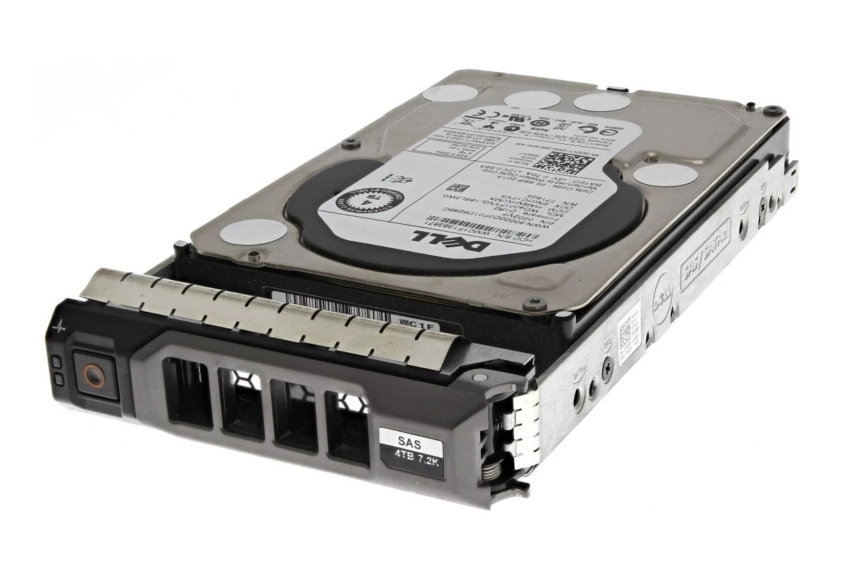Dell 0202V7 4TB Hard Drive SAS 6Gbps 7.2K RPM 3.5" LFF for PowerEdge Servers