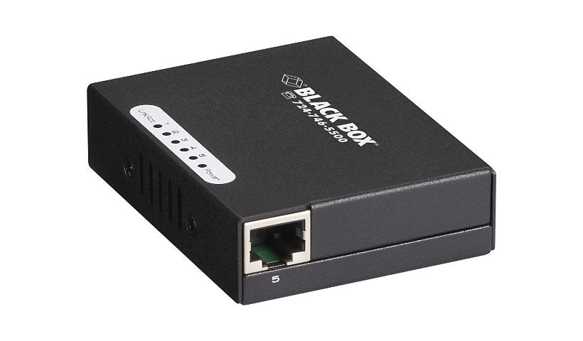Black Box LBS005A 5-Port Fast Ethernet USB-Powered Pocket Switch