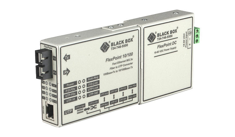 Black Box LMC204A DC to DC Power Converter for FlexPoint, 18-60V to 9V