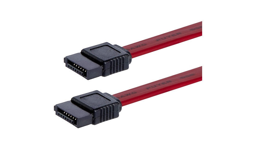 StarTech.com SATA12 SATA Data Cable 12 in Red Lifetime Warranty