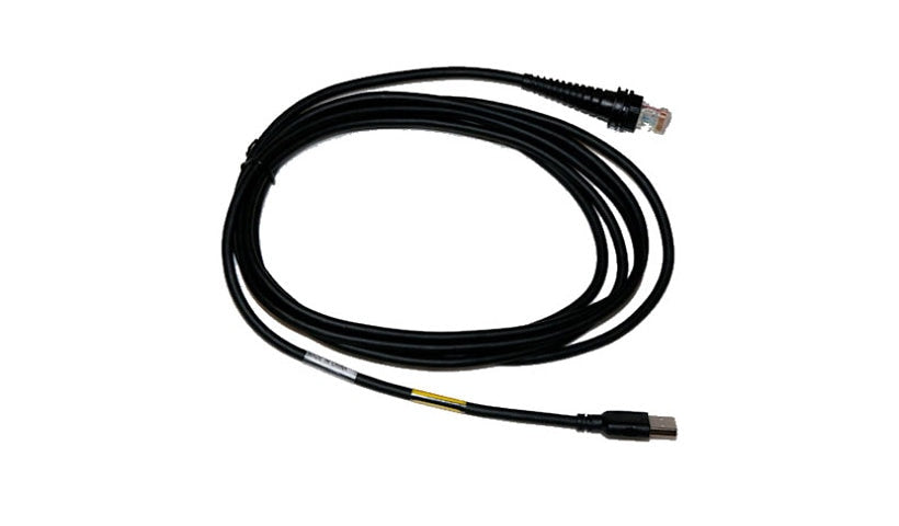 Honeywell Straight USB-A Scanner Cable, 10 ft, Black, CBL-500-300-S00