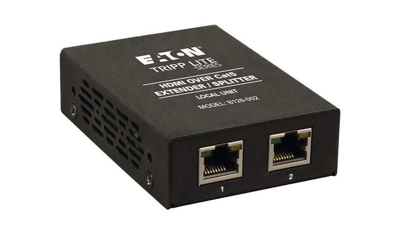 Tripp Lite B126-002 2-Port HDMI over Cat5/Cat6 Extender / Splitter Transmitter