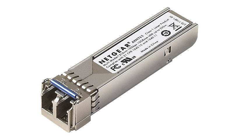NETGEAR AXM763-10000S 10GBase-LRM SFP+ Transceiver, LC Multimode