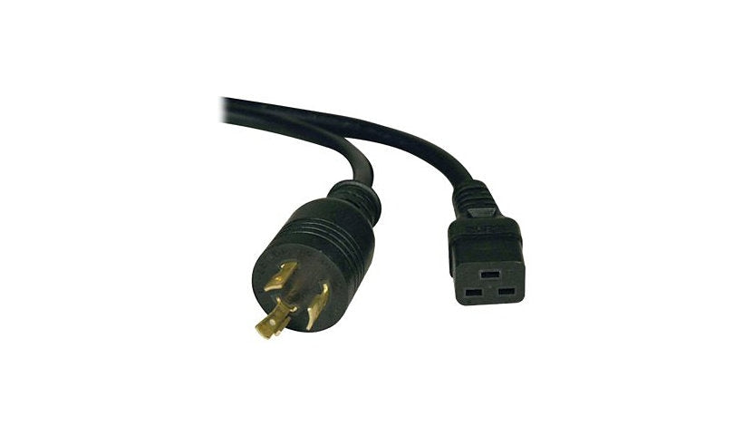 Tripp Lite P040-006 C19 to NEMA L6-20P Power Cord 6 ft 20A Lifetime Warranty