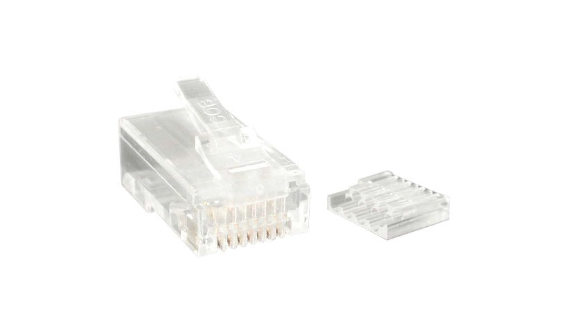 StarTech.com CRJ45C6STR50 Cat6 RJ45 Modular Plug for Stranded Wire Clear 2 Year