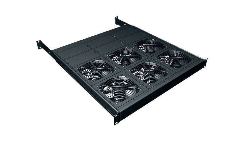 Middle Atlantic FTA-6 1RU Fan Tray 6 x 4in Fans 414 CFM 18in Depth
