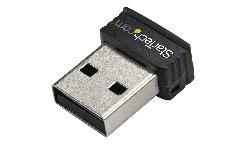 StarTech USB150WN1X1 Wireless N 150 Mbps Mini USB Wi-Fi Adapter, WPS