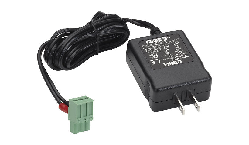 Black Box PS012 12V Flying Leads Power Supply for Terminal Blocks 1 Year