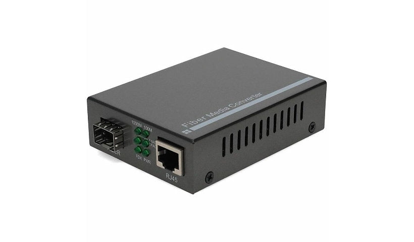 Proline 10/100/1000Base-TX RJ-45 to Open SFP Port Media Converter, PRO-GMC-SFP