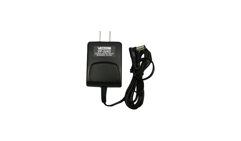 Valcom VP-324D 24V DC Filtered Power Adapter 5.5mm Jack