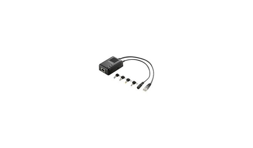 LevelOne POS-1002 PoE Splitter, Selectable DC Output