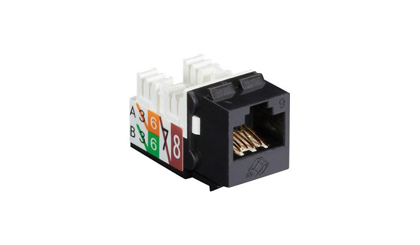 Black Box FMT631-R3-25PAK GigaTrue2 Cat6 Keystone Jack 25 Pack