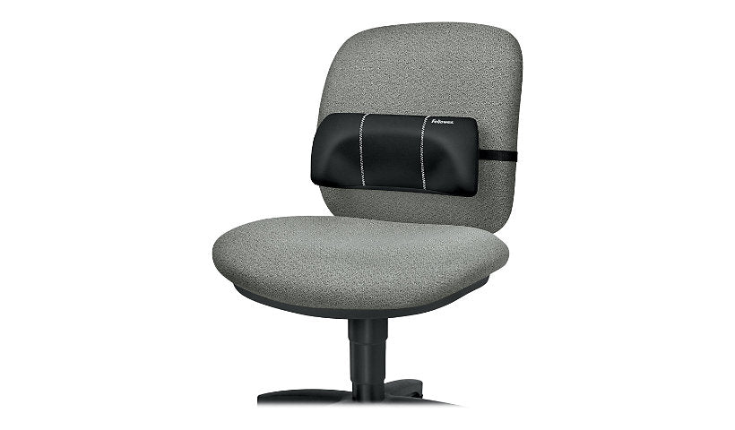 Fellowes Low-Profile Lumbar Back Support, Black, 9190701
