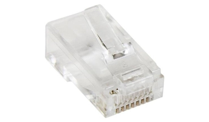 StarTech.com CRJ45SOL50PK Cat5e RJ45 Modular Plug for Solid Wire 50 Pack 2 Year