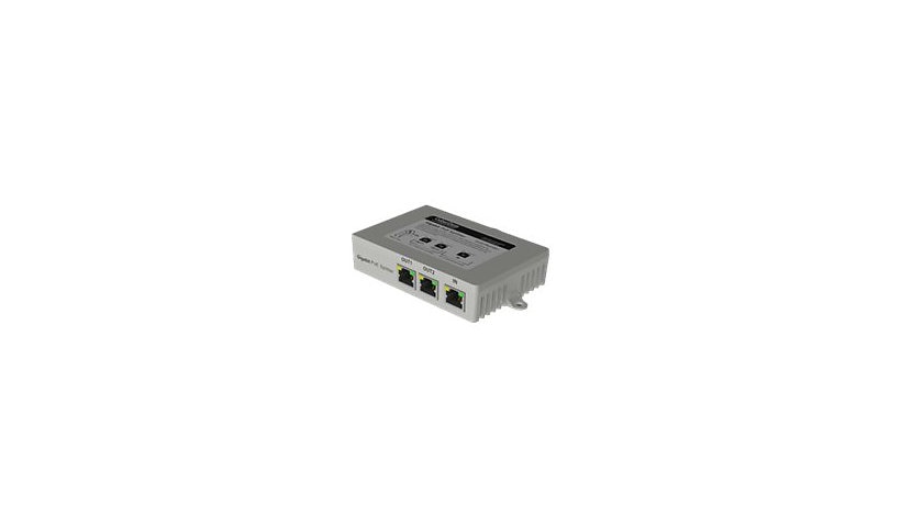 CyberData 011187 2-Port Gigabit PoE Switch, Desktop