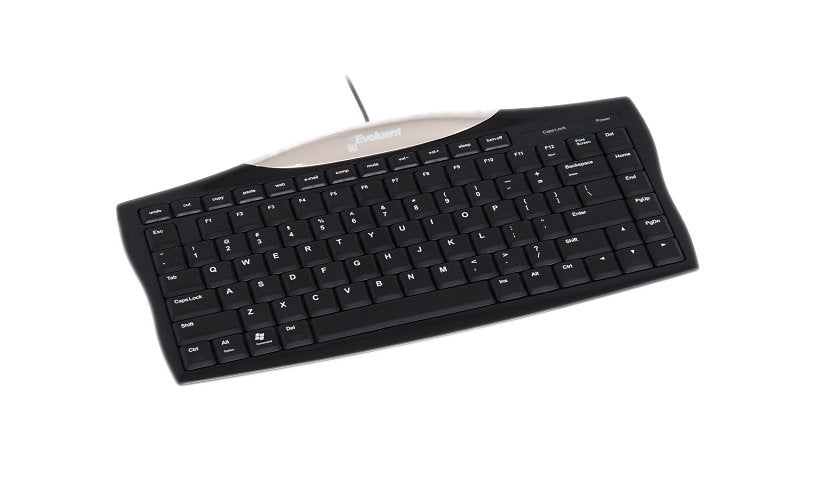 Evoluent EKB Essentials Compact USB Keyboard No Numpad