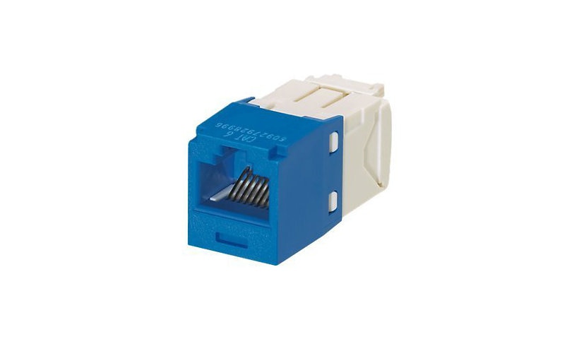 Panduit CJ688TGBU-C Mini-Com Cat6 Universal Jack Module 100 Pack with EGJT Tool