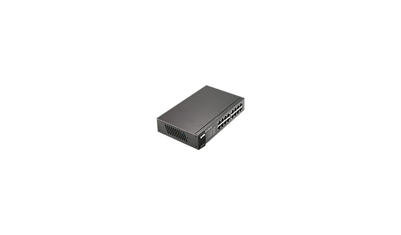 Zyxel GS1100-16 16-Port Gigabit Unmanaged Desktop Switch