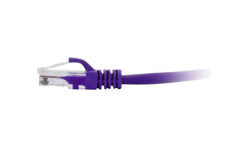 C2G 04031 Cat6 Snagless UTP Ethernet Patch Cable 15 ft Purple