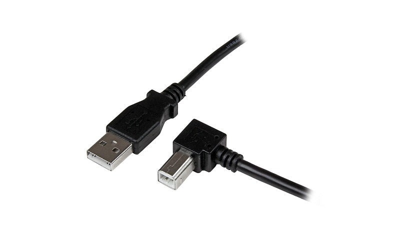 StarTech.com USB 2.0 Printer Cable, Type-A to Right-Angle Type-B, 3 m (10 ft)