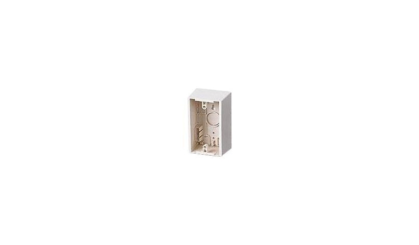 Leviton 42777-1IB Single-Gang Surface Mount Box Ivory 1 Year